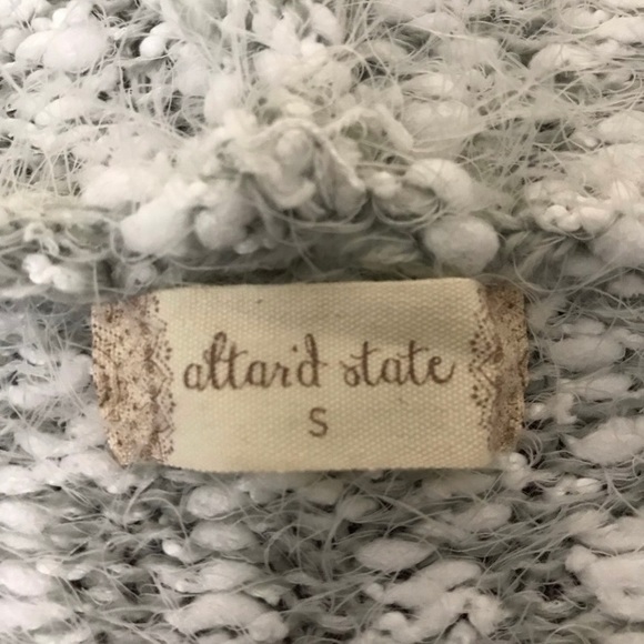 Altar’d State Eyelash Hooded Cardigan Sweater NWT - Picture 5 of 7